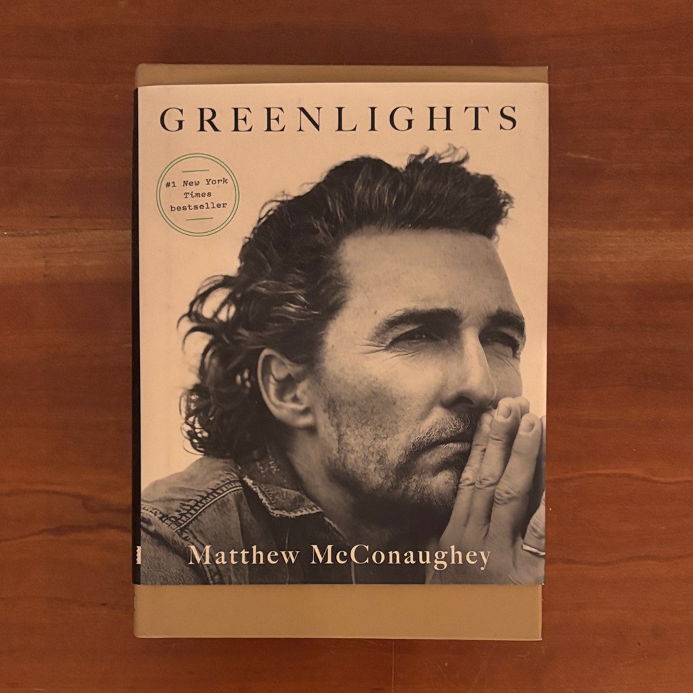 Greenlights by Matthew McConaughey Book